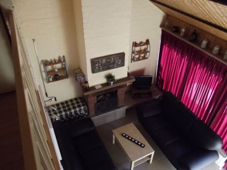 Wohnbereich aus der Vogelperspektive