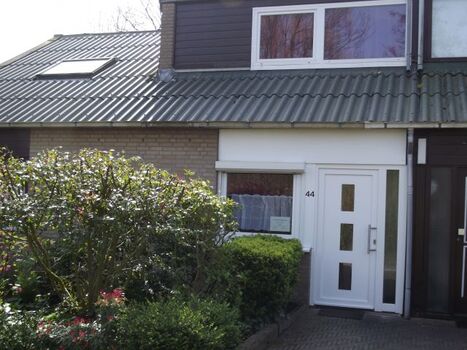 Vorderseite des Ferienhauses