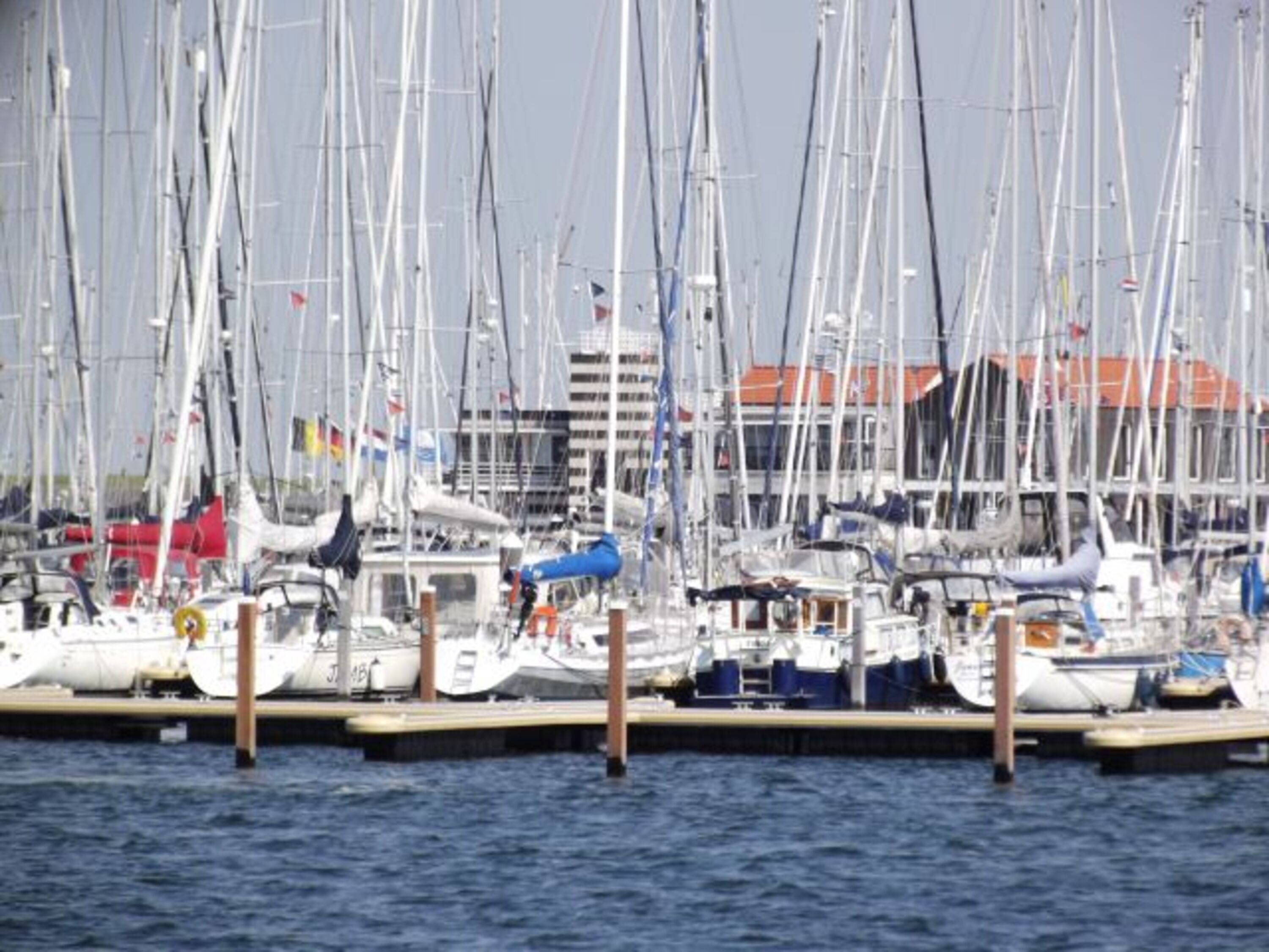 Bootsliegestelle im Grevelingenmeer