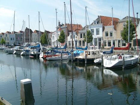 Bootsliegestelle in Goes