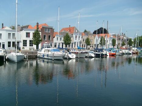 Bootsliegestelle in Goes