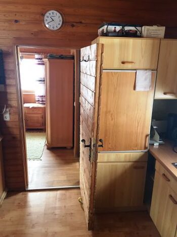 Übergang Wohnzimmer/Küche zu Schlafzimmer/Bad