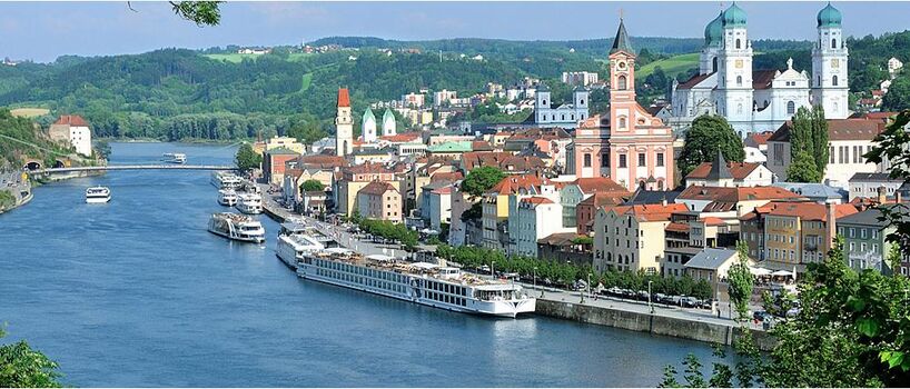 Ausflugsziel Passau (25 km entfernt)