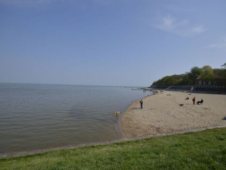 Der Kurhausstrand am Sielhafen