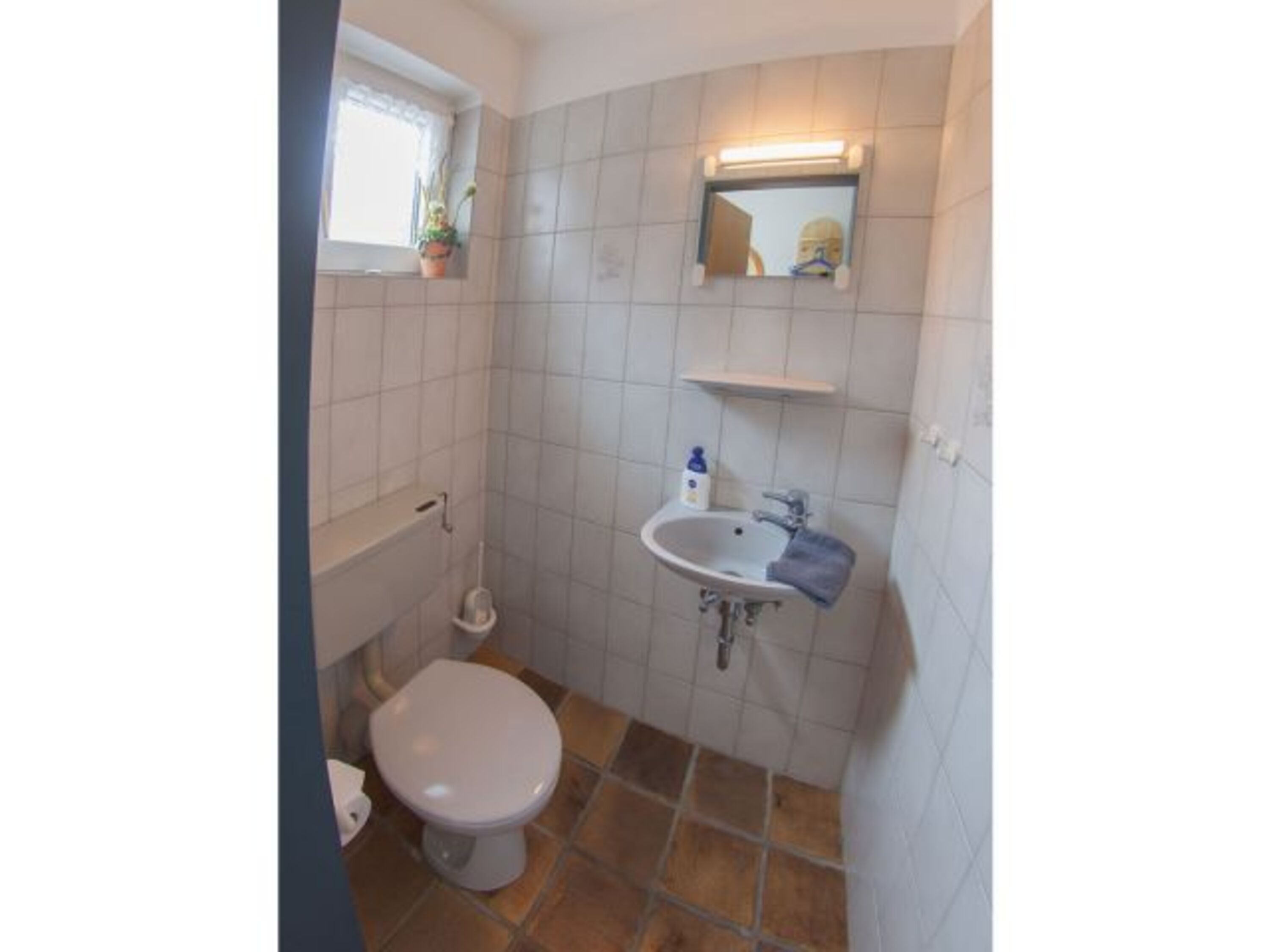 Das Gäste-WC im EG