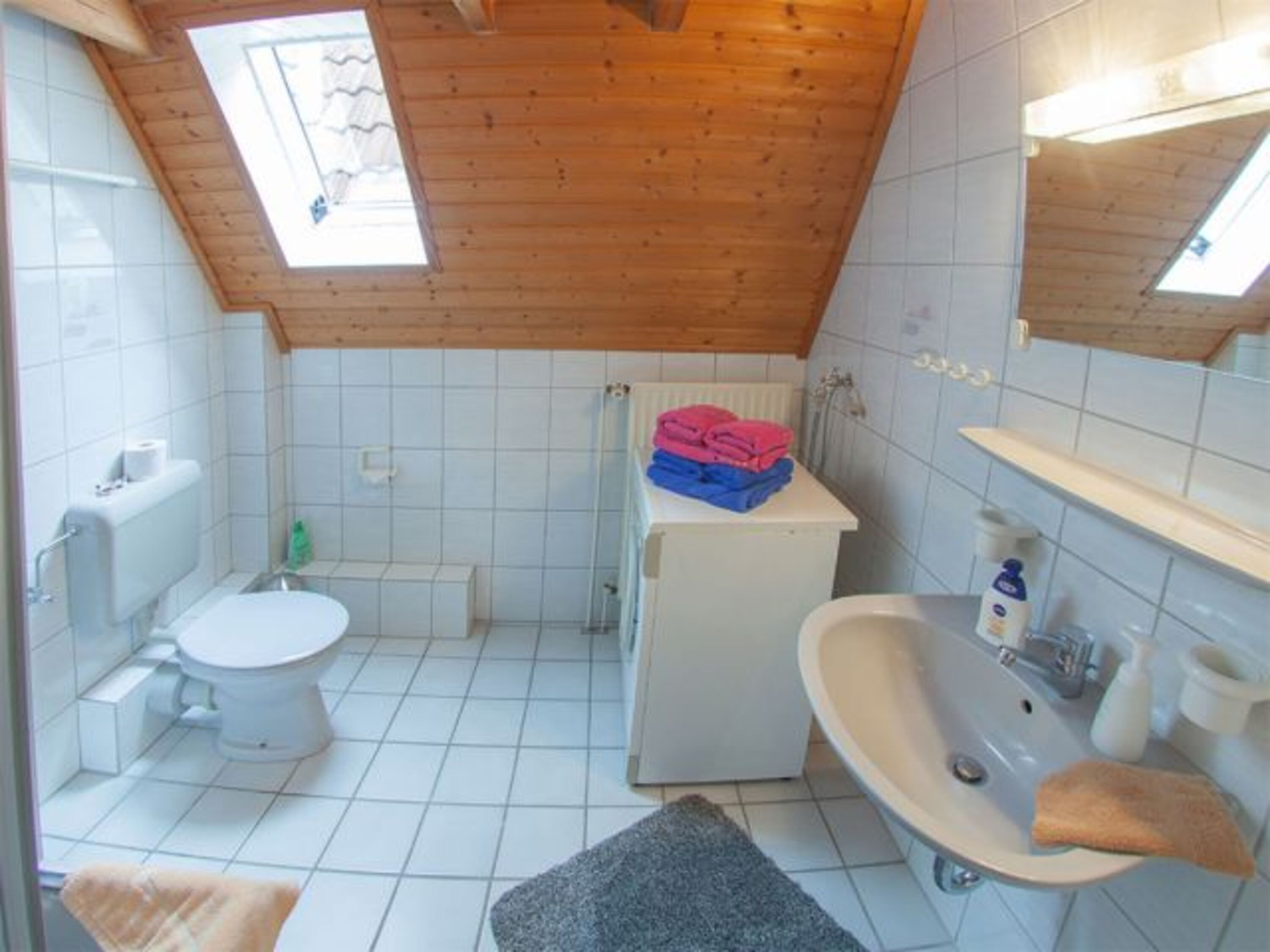 Fensterduschbad