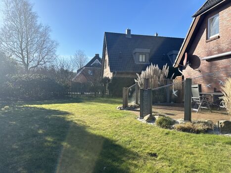 Eingezäunter Garten