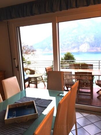 Blick vom Wohnzimmer