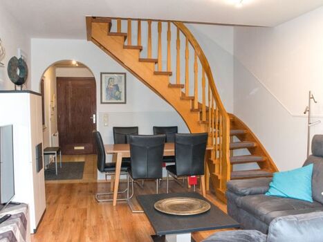 Der Wohnbereich ab Terrasse