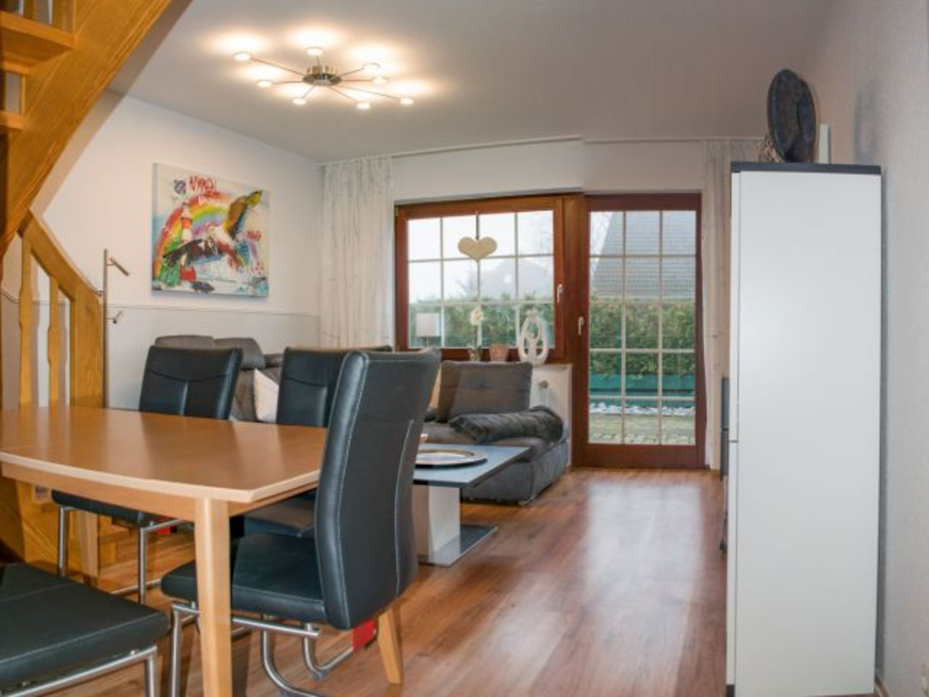 Blick ab Eingang zur Terrasse