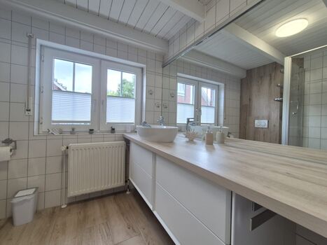 Komfortabler Waschplatz 