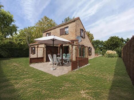 Das Ferienhaus mit sonnigem, umzäunten Garten