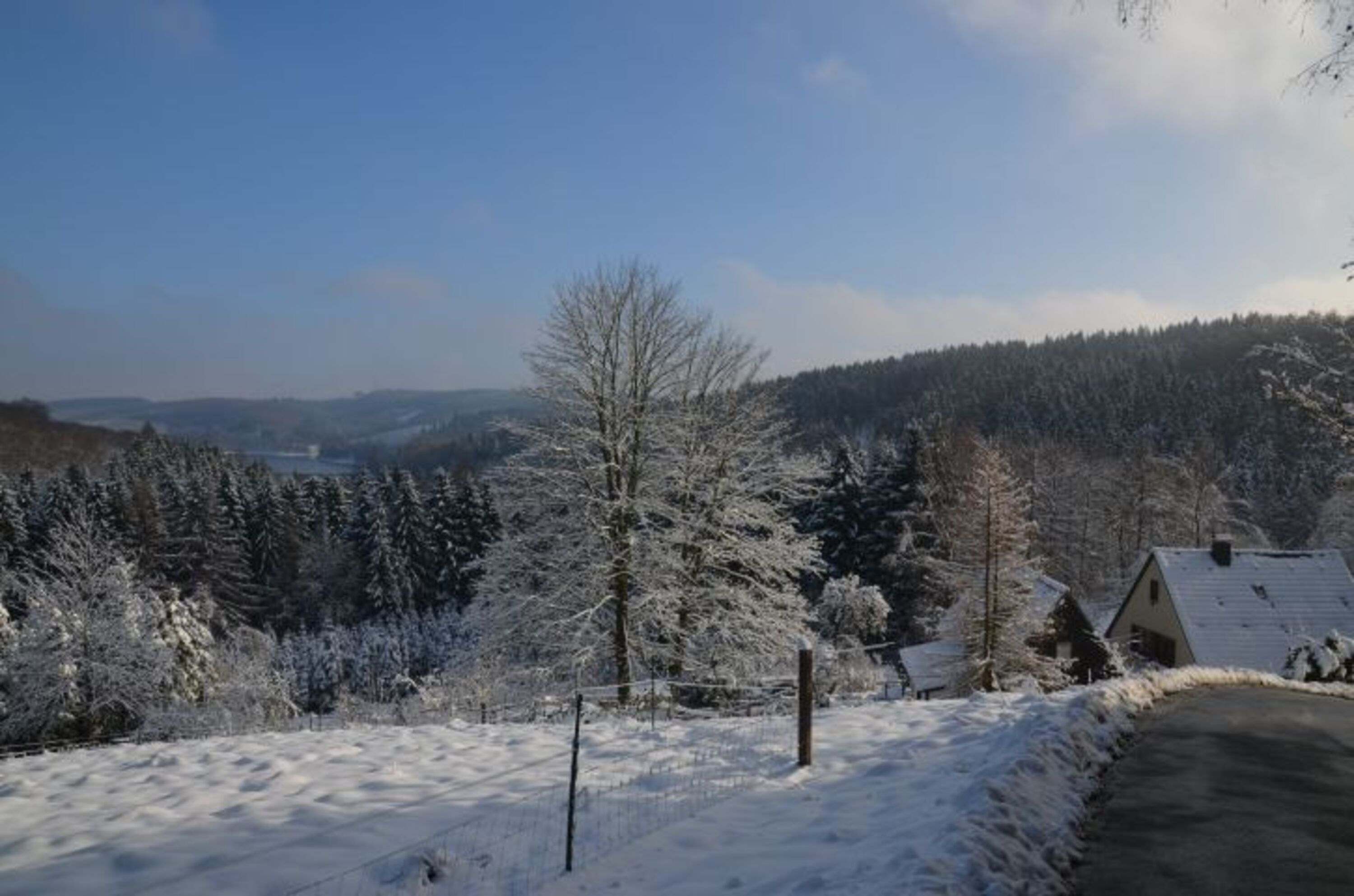 Zufahrt zum Ferienhaus