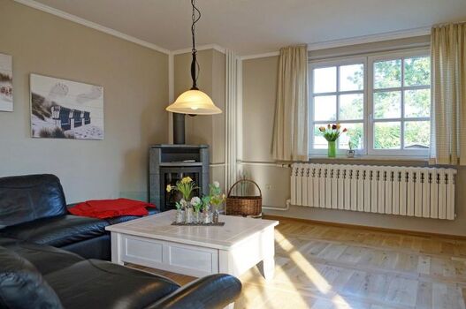 Wohnzimmer Ferienhaus Ostseetraum