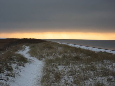 Winter am Bojendorfer Strand