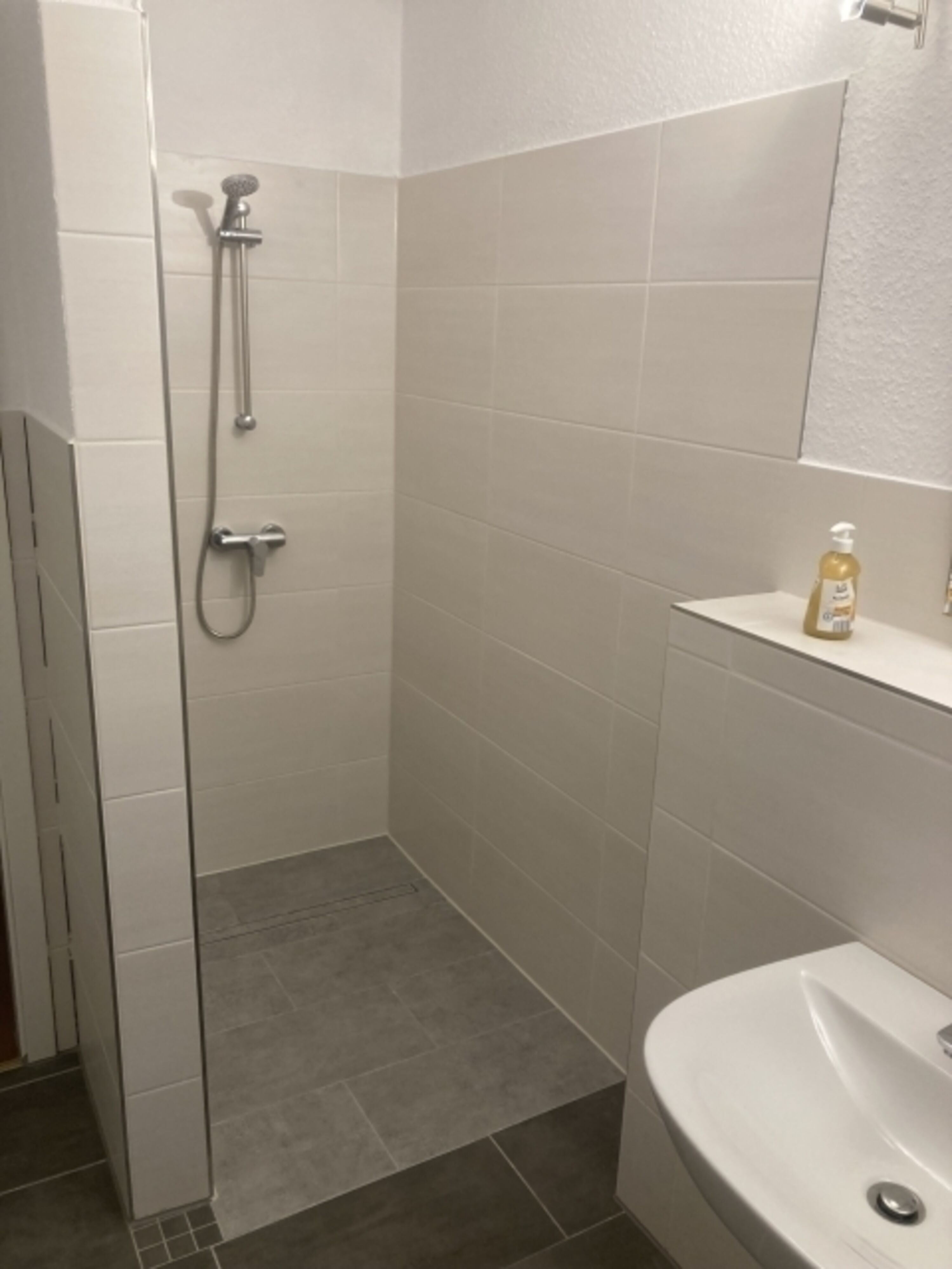 bodengleiche Dusche im Bad
