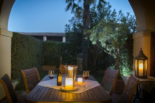 Abendstimmung im Portico