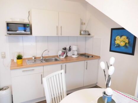 Küchenzeile im Wohnraum