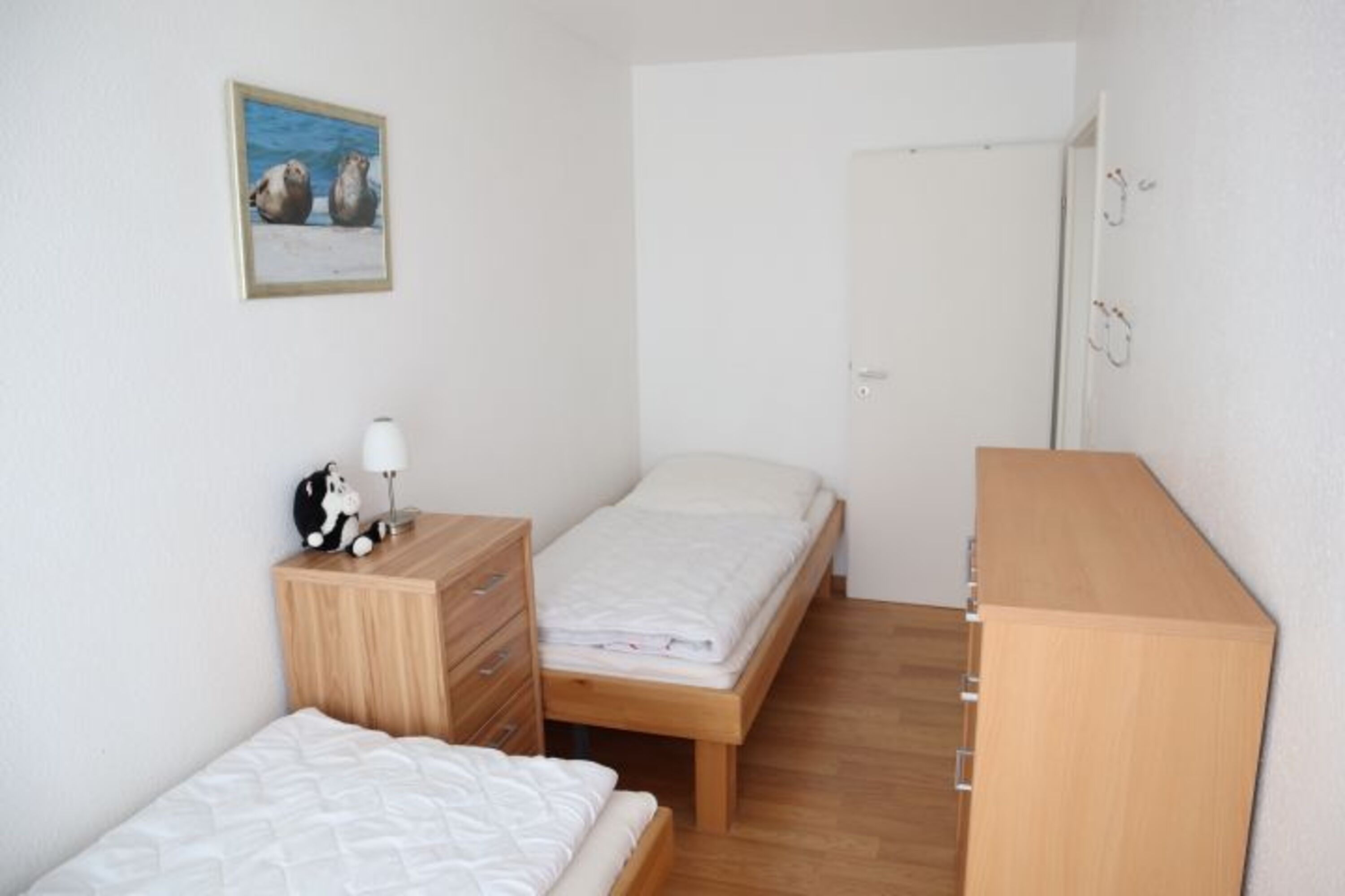 Schlafraum mit 2 Einzelbetten