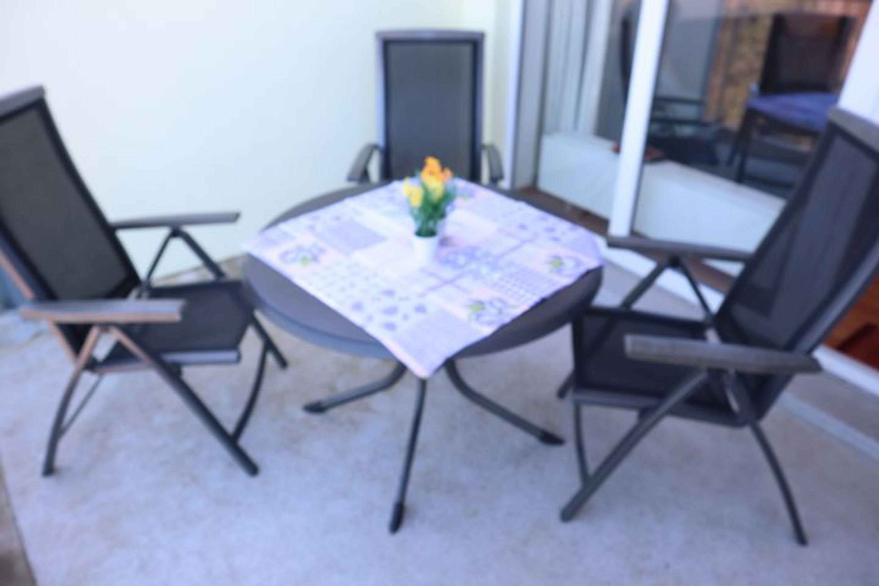 Balkon mit Seesicht