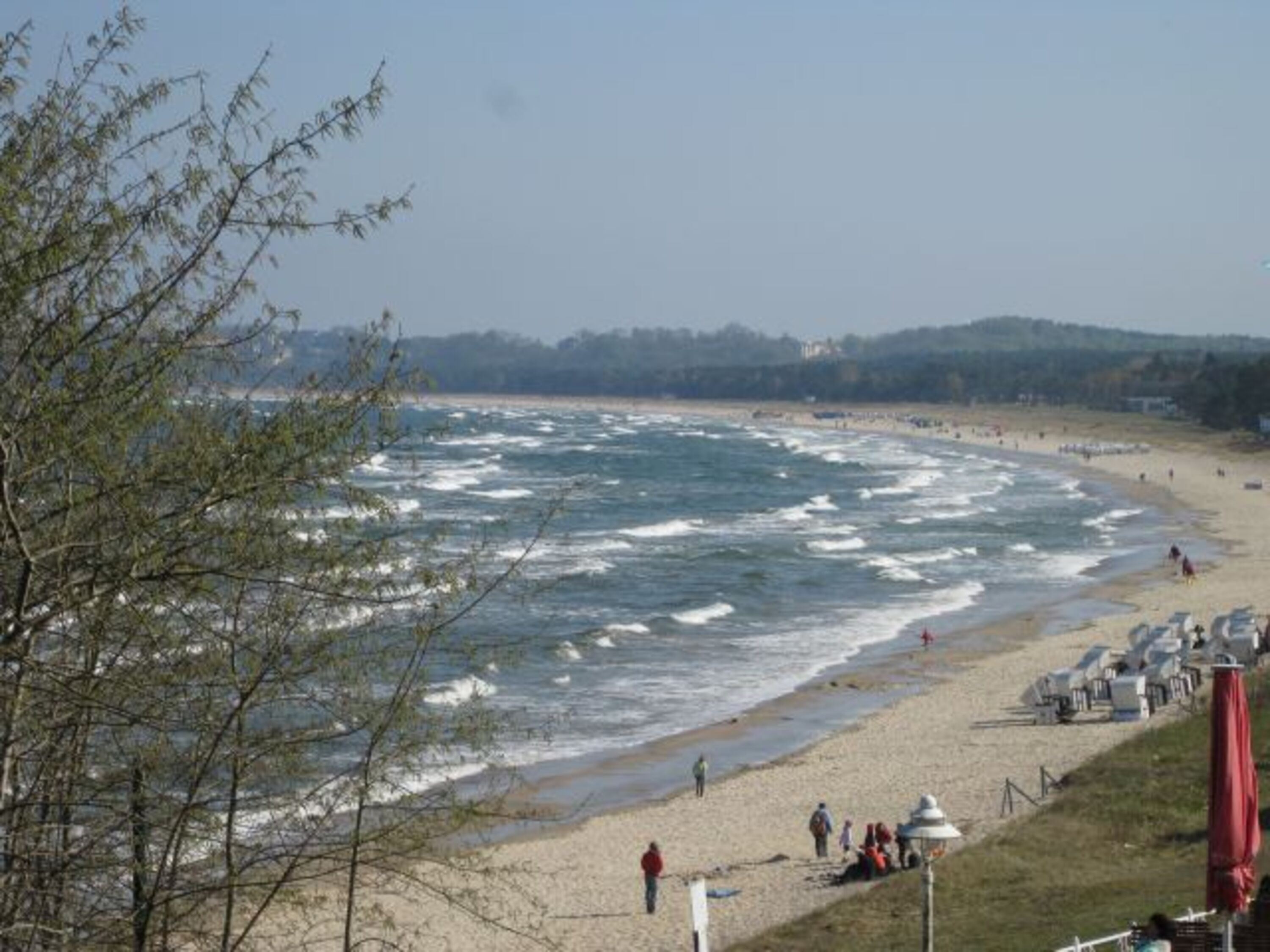 Der Südstrand ist fußläufig zu erreichen