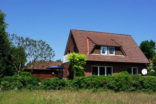 Ferienwohnung - Blick vom See aus