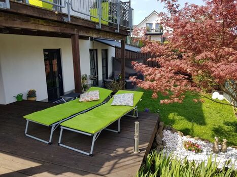 Garten mit liege möglichkeit
