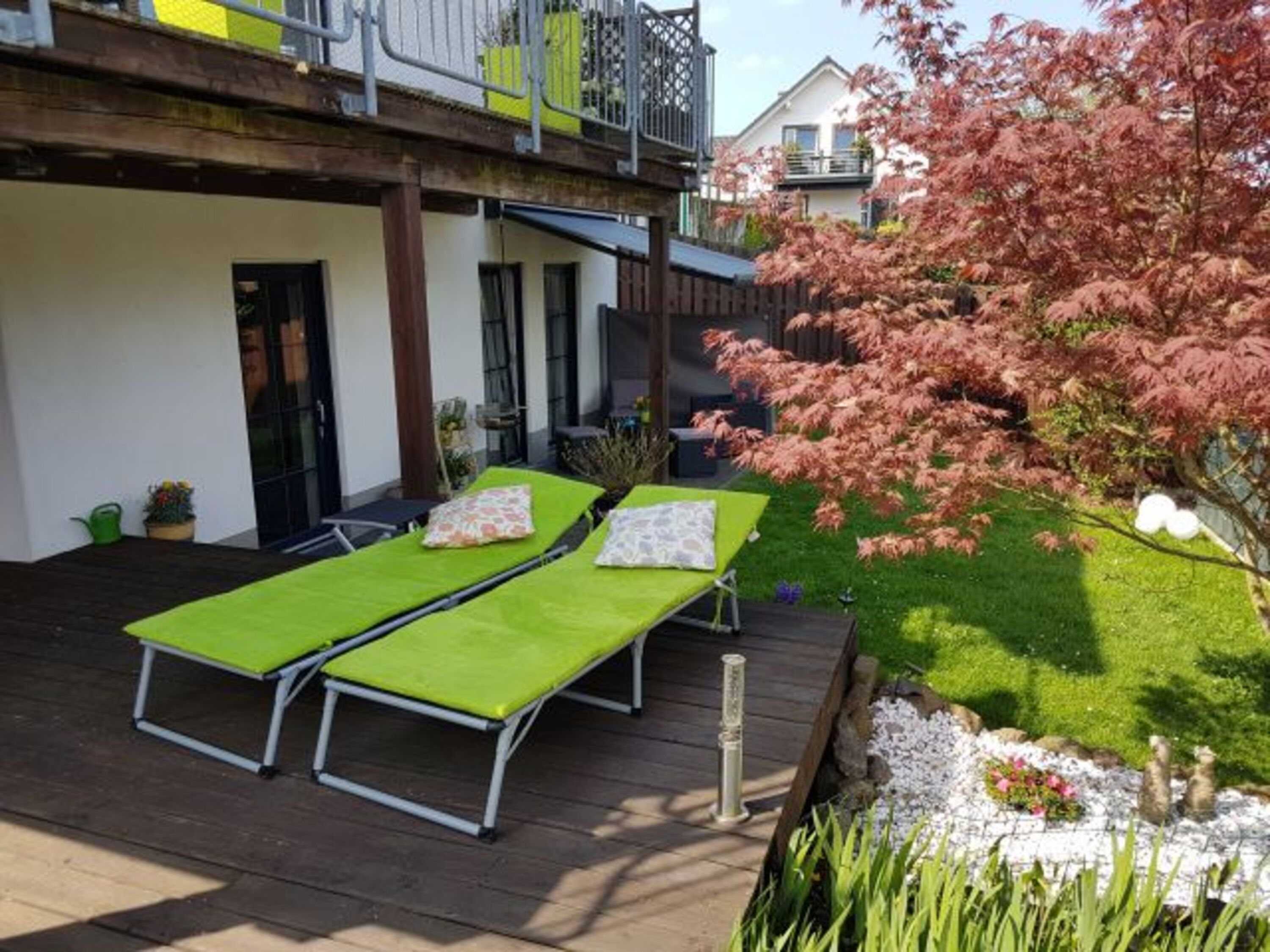 Garten mit liege möglichkeit