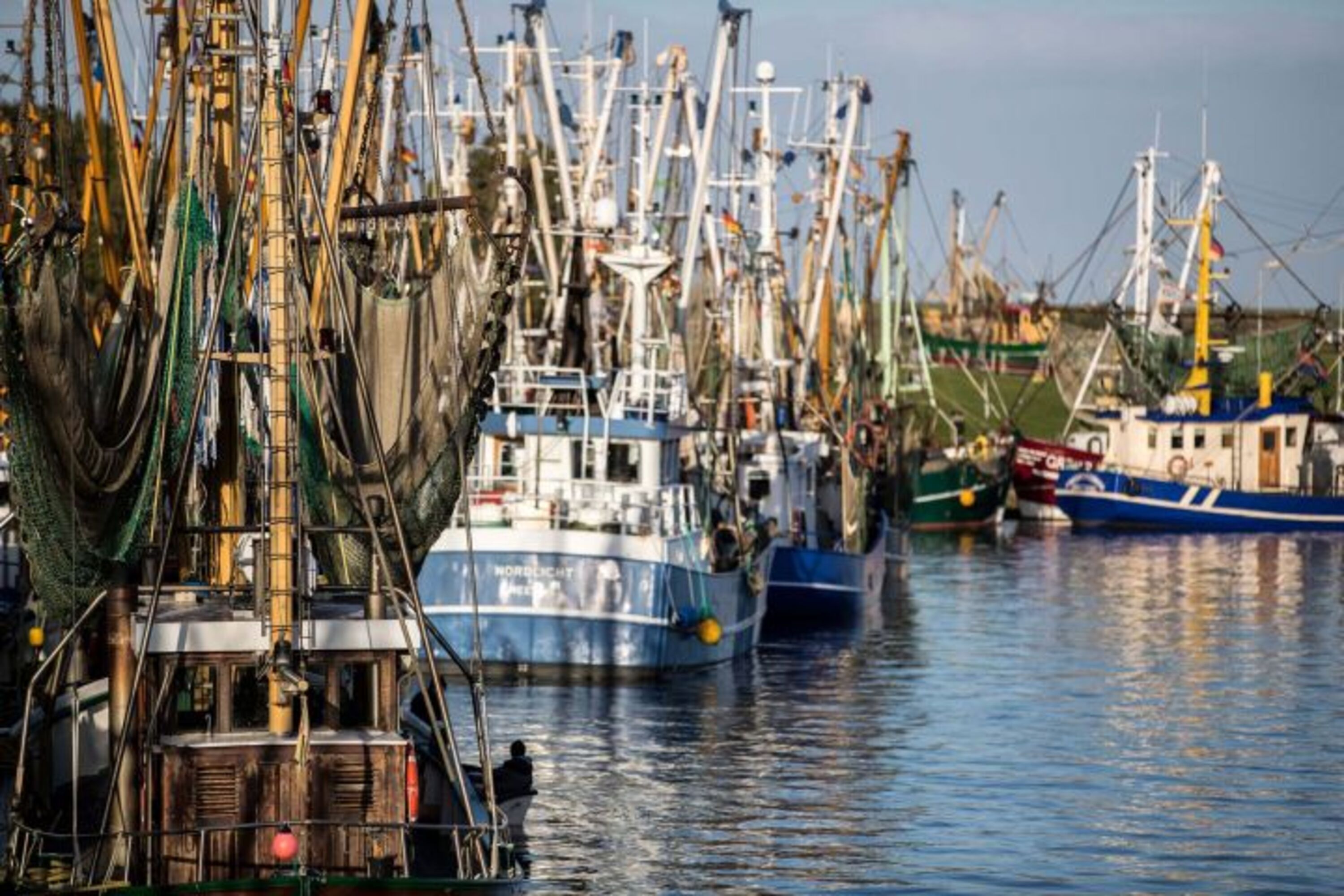 Der Greetsieler Hafen