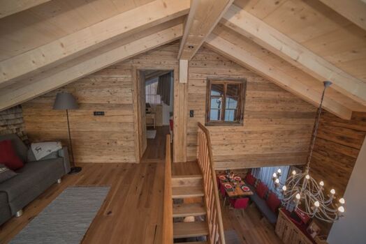 Galerie mit Blick ins Erdgeschoss