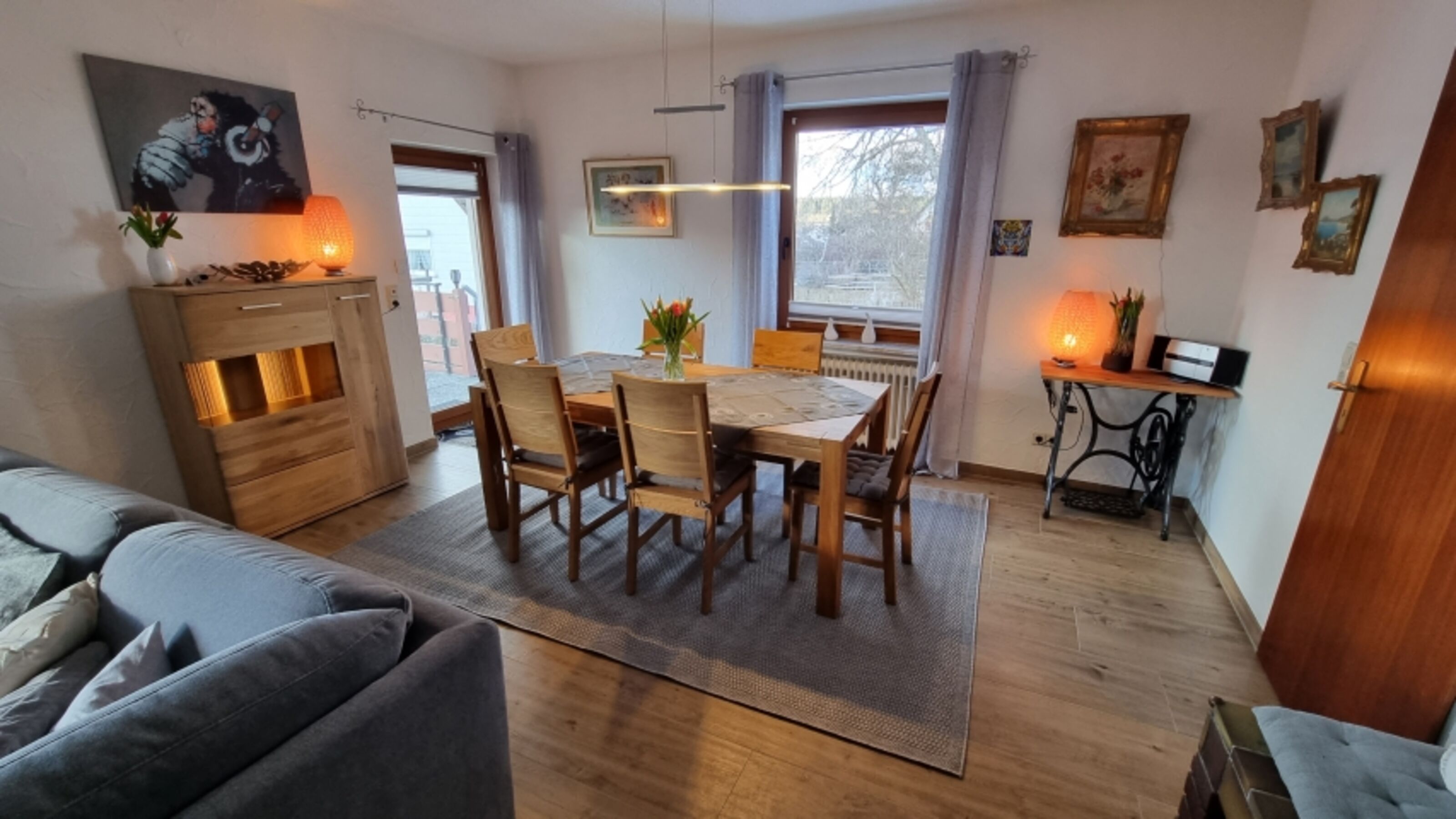 Wohnzimmer Essbereich EG