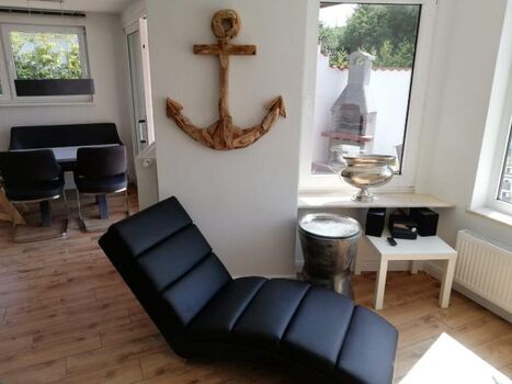 Wohnbereich mit Relaxliege