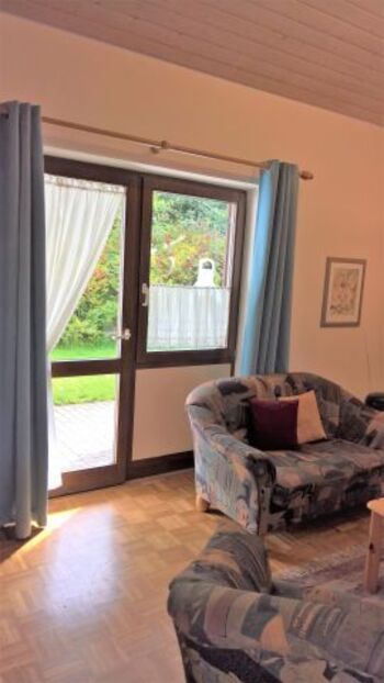 Bilck auf die Terrasse 