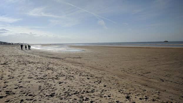 Strand (fast) ohne Ende