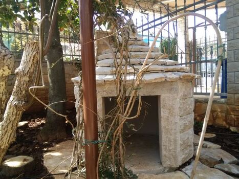 Istrisches Steinhaushandwerk im Garten