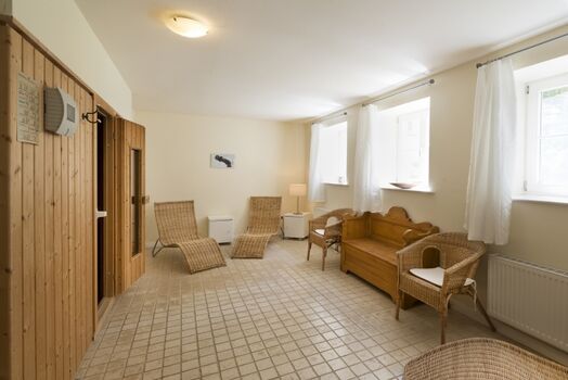 Sauna für alle Gäste nutzbar