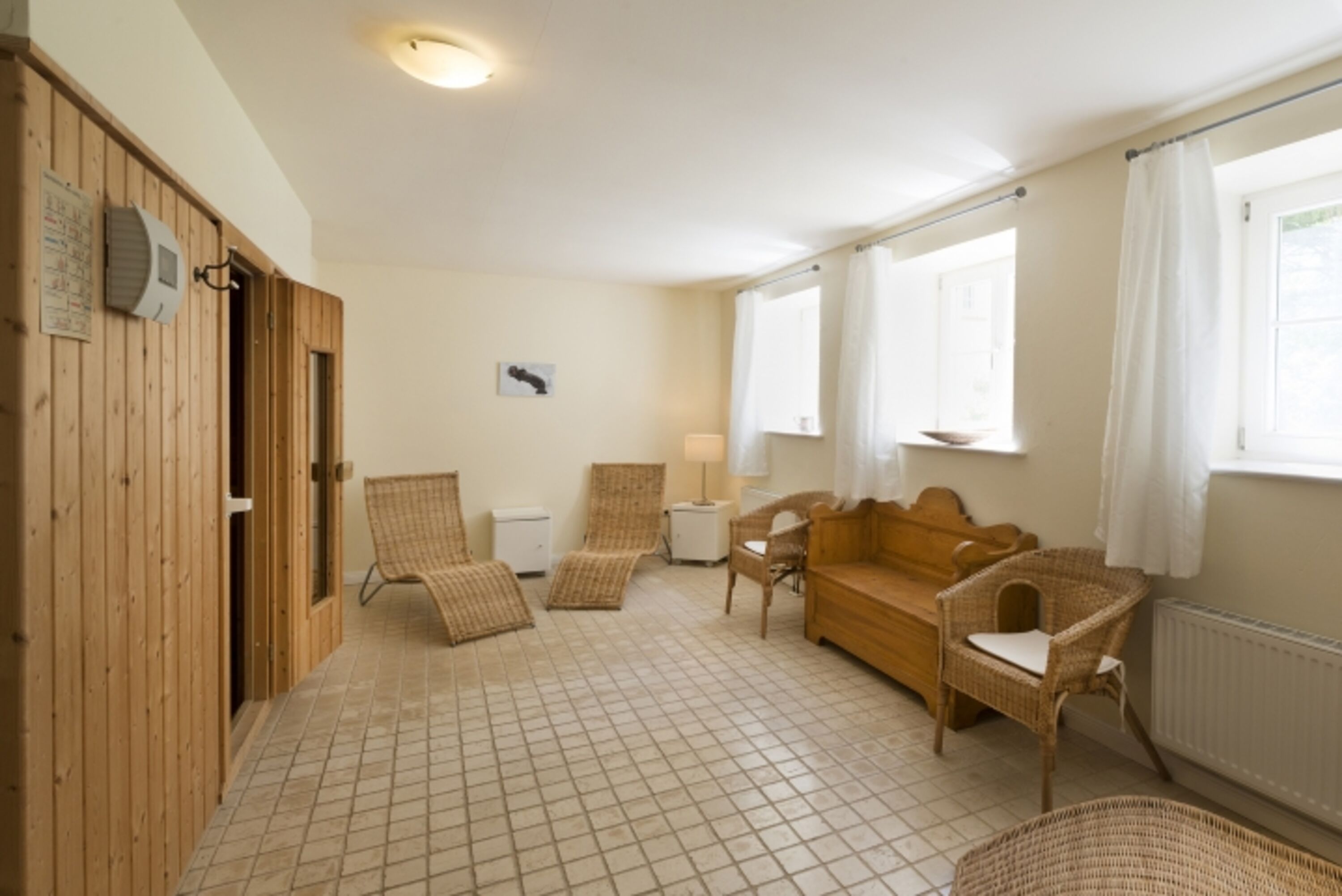 Sauna für alle Gäste
