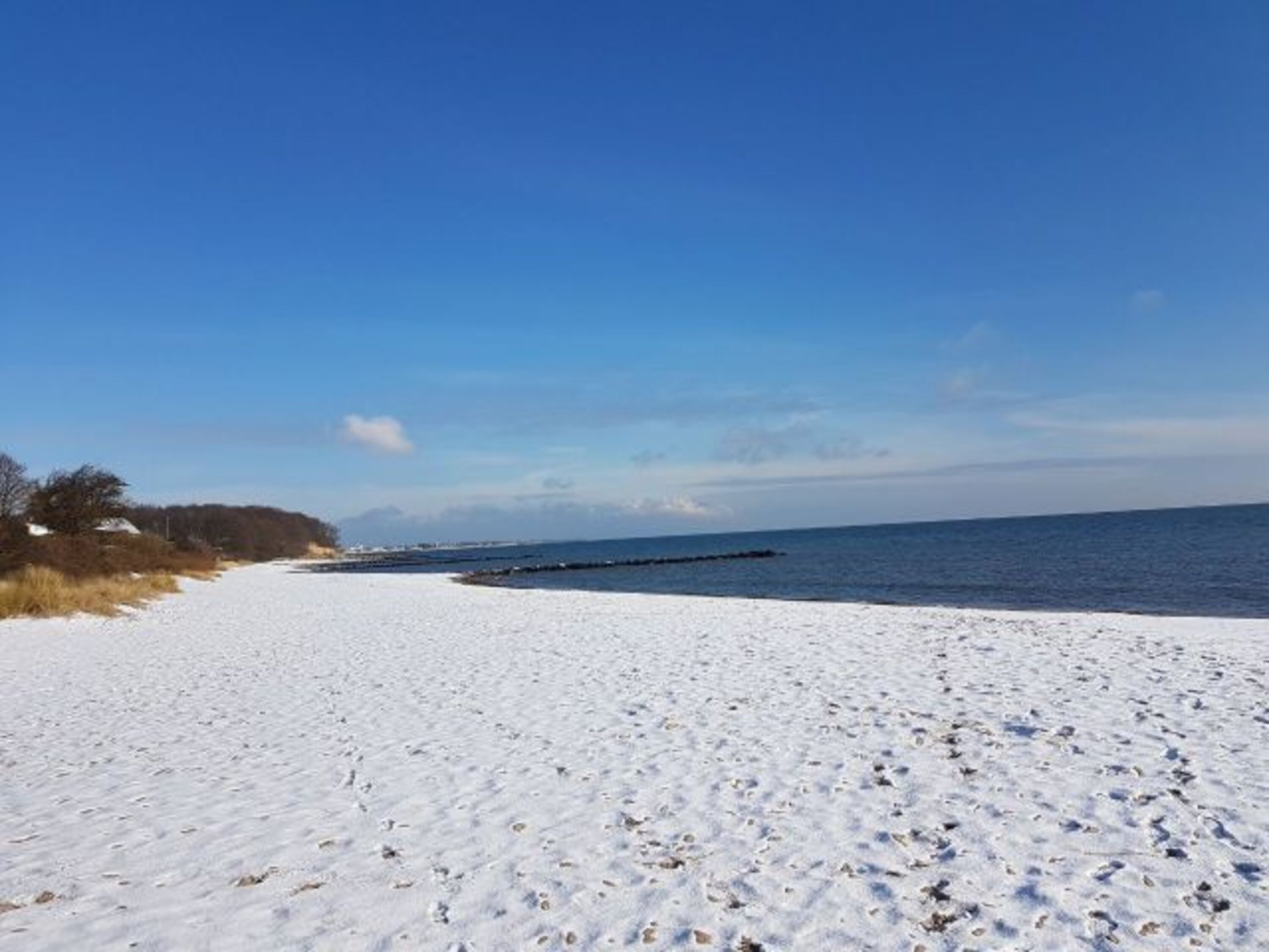 Zu Jeder Jahreszeit ist es schön hier. Frühling, Sommer Herbst und Winter. Gerade in den Zeiten außerhalb der Sommersaison können Sie die Umgebung als Hundebesitzer besonders genießen, da hier nur sehr wenige Menschen sind und der Strand komplett für Hund