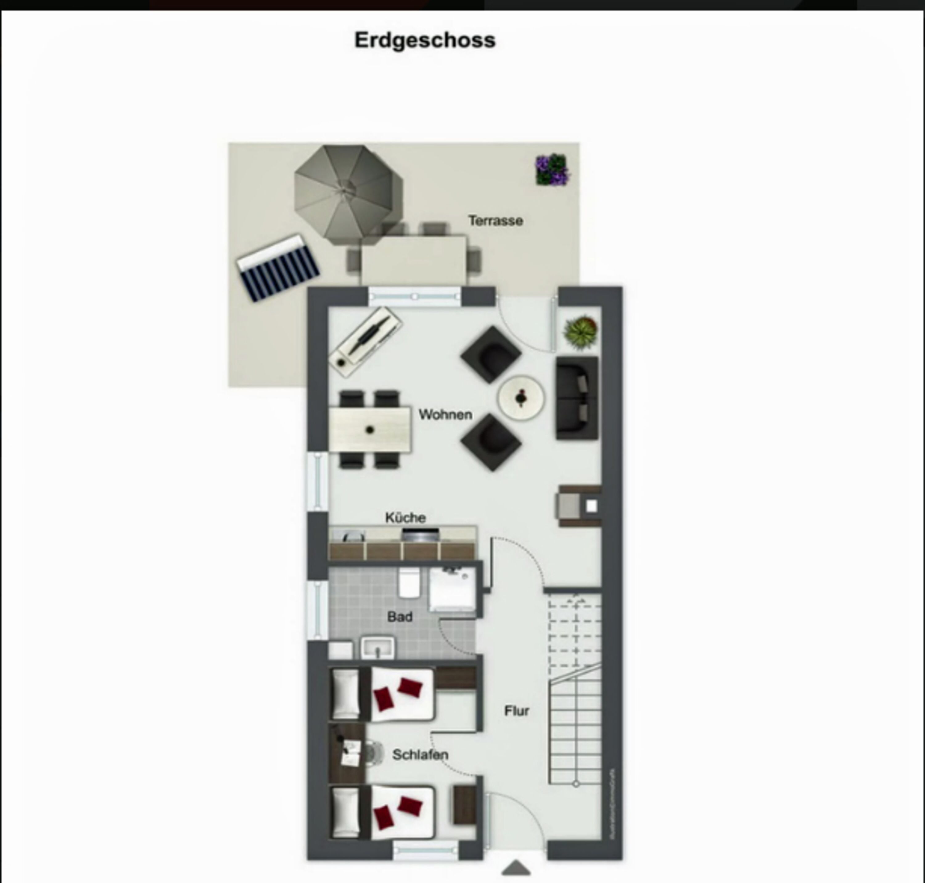 Grundriss Erdgeschoß