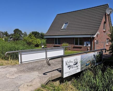 Einfahrt, Brücke über dem Fleet