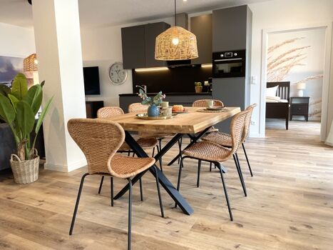 Essbereich und Küche