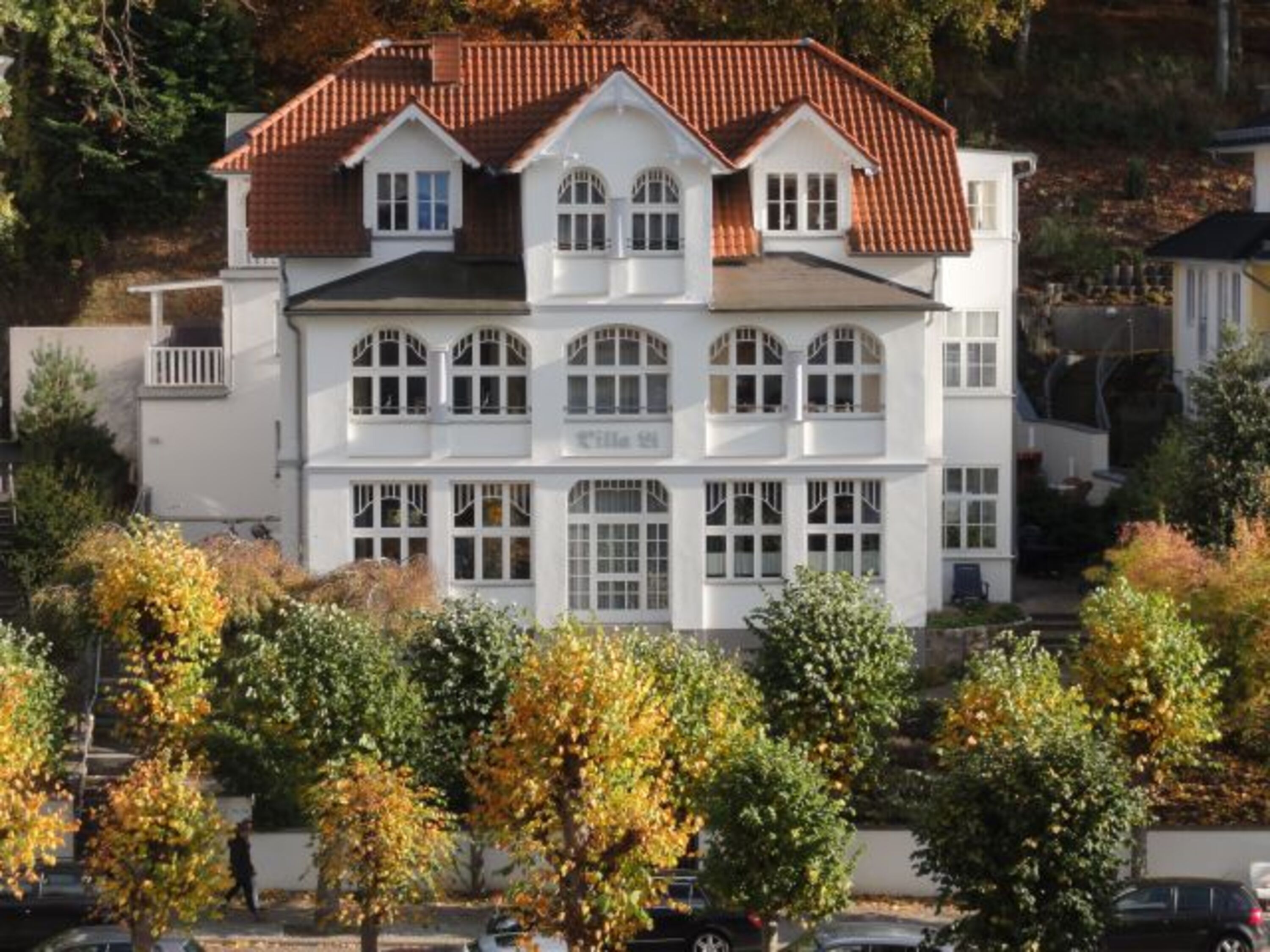 Villa Li im Herbst