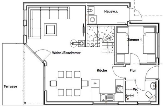 Grundriss Erdgeschoss