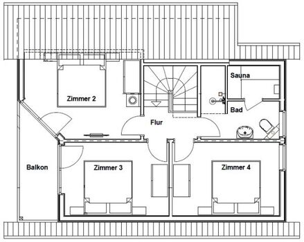 Grundriss  Obergeschoss