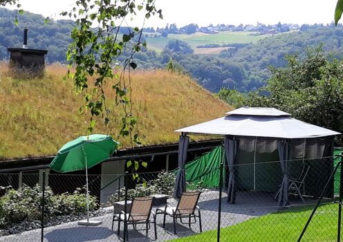 Garten von Haus Biberbüsch