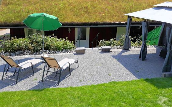 Garten von Haus Biberbüsch