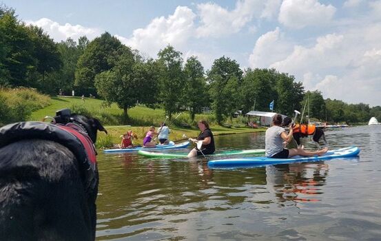 Badespaß am Kroneburger See