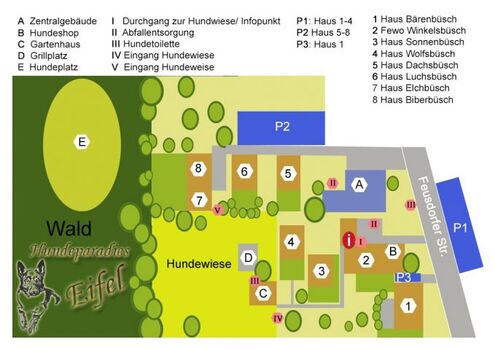 Das Hundeparadies Eifel- unsere Anlage