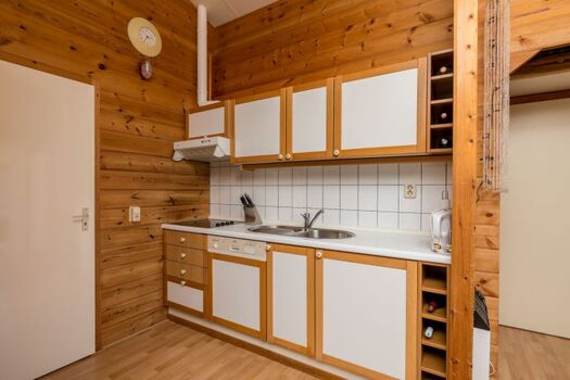 Die offene Küche mit allem Komfort