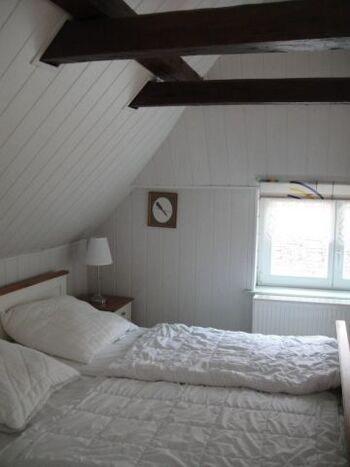 Blick ins Schlafzimmer